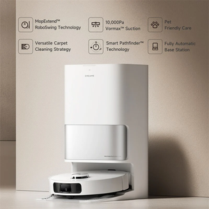 Pour <span class=keywords><strong>Dreame</strong></span> L10s <span class=keywords><strong>Ultra</strong></span> Gen 2 Robot Aspirateur 10,000Pa Vormax Aspiration - Product Image 2