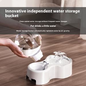 Yüksek kalite otomatik <span class=keywords><strong>Pet</strong></span> su çeşmesi çevre dostu dağıtıcı elektrikli akıllı kedi besleyici köpek içme suyu kaynak seyahat - Product Image 4