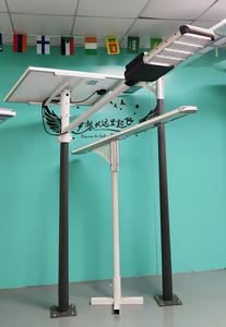 Alumbrado Público <span class=keywords><strong>Solar</strong></span> LED Dividido Inteligente JKCSOLAR de 40w 50w 60w 80w 100w 150w <span class=keywords><strong>con</strong></span> Panel Ajustable de Aluminio y Batería LifePO4 - Product Image 3