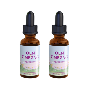 OEM Vegan Omega 3 integratore liquido 400mg <span class=keywords><strong>DHA</strong></span>/EPA supporto immunitario più popolare per la salute generale dosaggio liquido orale per adulti - Product Image 2