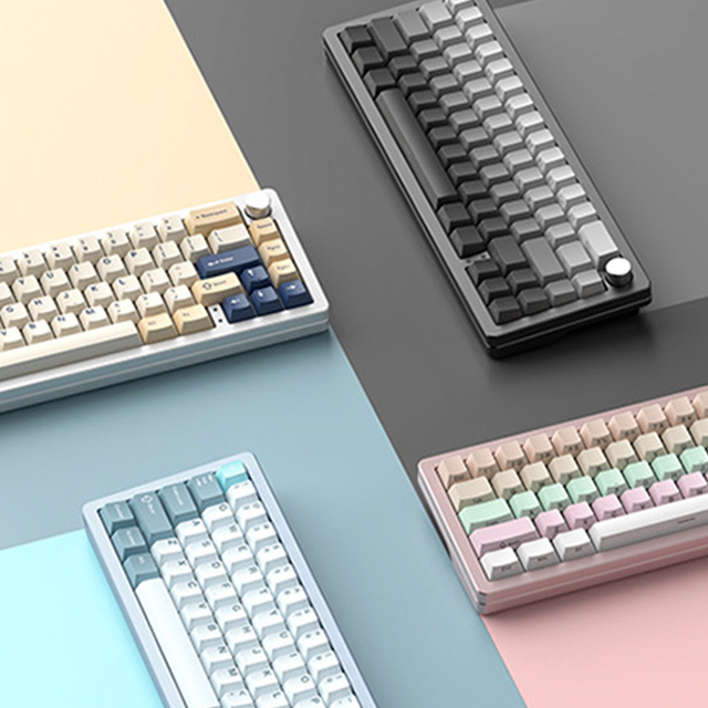 Hot Sale 80 Keys 2.4G/wireless Three Model Customized RGB Mechanical Keyboard