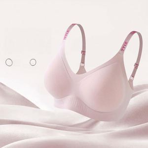 <span class=keywords><strong>Reggiseno</strong></span> da <span class=keywords><strong>Allattamento</strong></span> alla Moda, Morbido e Confortevole, <span class=keywords><strong>Nero</strong></span> Tinta Unita, Sexy in Pizzo, Senza Ferretto, Traspirante, con Clip e Imbottiture Rimovibili - Product Image 2