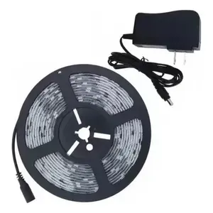 <b>Warm</b> <b>White</b> 5M <b>LED</b> <b>Strip</b> Light 12V IP65 SMD2835 with Power Supply for Outdoor Garden Landscape Lighting by Lumicraft - Product Image 1