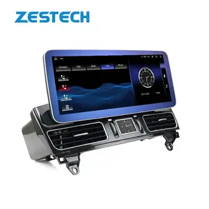 Zestech 12.3 "tela de toque completa, 2din, android 11, carro + dvd + player para benz ml w166gl, classe x166, navegação gps