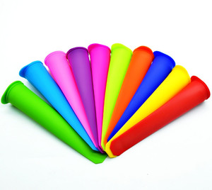 Custom <b>Reusable</b> Food Grade Silicone Ice Pop Mold Sustainable Ice Cream Maker - Product Image 2
