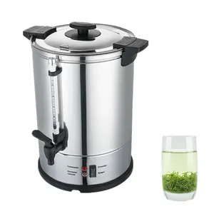 304 Stainless Steel Industrial Smart Water Boiler Keep Warm With Smart Switch 10 20 Liter Capacity Electric Kettle