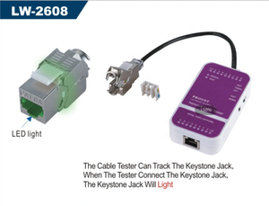Linkwylan Giắc Cắm Keystone LED Mạng Giắc Cắm LED RJ45 Loại RJ45 Cat 5e Cat6 Cat 6A STP Shielded & UTP Không Được Che Chắn - Product Image 2