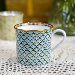 Tazza da bere in porcellana Stechcol bianca personalizzata bella tazza in ceramica in buona porcellana - Product Image 1