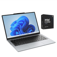 Harga Pabrik Ultrabook 14 Inci Prosesor Intel Core Ultra 5-225H AI 16 Core 16G 32G DDR5 RJ45 Laptop Bisnis Portabel Berbahan Metal
