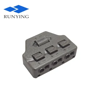 Factory Wholesale LED Special Drive Rear DC Power Parallel Splitter 1 input 3 output Plug in Splitter Connector