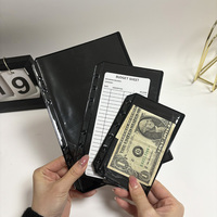 En gros, pochettes transparentes de haute qualité, durables, rechargeables, à 6 trous, A5, A6, A7, imperméables, anti-poussière et résistantes aux déchirures, pour la conservation de l'argent