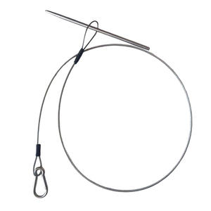 Cordon <span class=keywords><strong>de</strong></span> pêche en acier inoxydable avec attache <span class=keywords><strong>de</strong></span> poisson 0,85 m – Nouveaux accessoires <span class=keywords><strong>de</strong></span> pêche – Attache <span class=keywords><strong>de</strong></span> poisson - Product Image 3