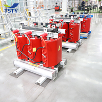 Transformador Trifásico Tipo Seco TSTY de Cobre/Aluminio 10.5/0.4kv 2000 KVA