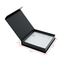 Boîte Cholate en forme de livre de luxe imprimée sur mesure Boîtes d'emballage rigide en carton pour chocolat avec fenêtre transparente