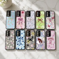 Coque de téléphone PC avec nœud papillon pour iPhone 18 16 15 14 13 12 Pro, coque de téléphone personnalisée en TPU pour TECNO Spark50 Spark40 Camon50 Spark30C