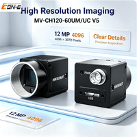 Caméra de vision industrielle HIKROBOT MV-CH120-60UM/UC V5 12MP CMOS à balayage de zone USB 3.0, image en temps réel non compressée 31,3 ips