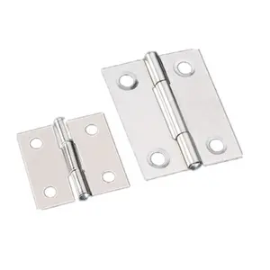 Stainless steel small hinge 1 inch 1.5 inch multi-specification silent cabinet door hinge household door and window hinge