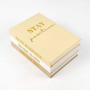 Cuaderno de Tapa Dura de Tela de Lino, <span class=keywords><strong>Agenda</strong></span>, Libros Decorativos para Decoración del Hogar, Libros de Tapa Dura - Product Image 5