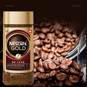 Café Instantáneo en Polvo Medalla de Oro Importado de Suiza Suave y Refrescante Negro Puro con Sabor a Chocolate Amargo Empaquetado en Bolsa - Product Image 2
