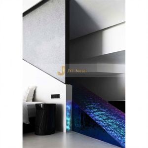 ANN6845 OEM, Lámina Metálica Decorativa de Acero Inoxidable 304 con Patrón de Ondas/Rayas, Estándar ASTM, 0.8mm de Espesor - Product Image 3