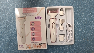 Tondeuse Électrique Professionnelle 4-en-1 Rechargeable pour <span class=keywords><strong>Femme</strong></span>, Rasoir Bikini à Lames Flottantes 3D en Acier Inoxydable, Épilateur Domestique - Product Image 6