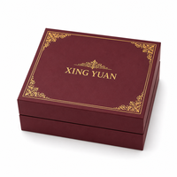 Emballage cadeau en carton rigide à deux pièces avec estampage à chaud, gaufrage, insert en mousse, logo personnalisé, impression personnalisée pour bougie