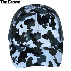 Custom Logo Cow Print Reflective Unstructured <b>Cap</b> Wholesale Bulk 6 Panel Soft Crown Dad <b>Hat</b> Manufacturer - Product Image 1