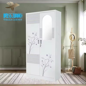 Armoire métallique à 2 portes de Guangzhou, prix abordable, casier à vêtements pour adultes, conception personnalisée - Product Image 2