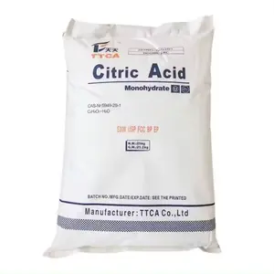 Ácido cítrico anhidro ingrediente alimentario marca Ensign ácido cítrico monohidrato
