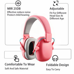 耳の子供の耳の保護ノイズキャンセリングヘッドフォン、NRR 27dB聴覚保護自閉症、子供、幼児のためのイヤーマフ - Product Image 2