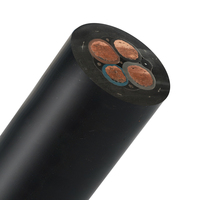 3 4 5 Noyau 25mm 35mm 50mm 70mm Cuivre EPR CPE Flexible Caoutchouc Rond Submersible Puits Profond Pompe Câble