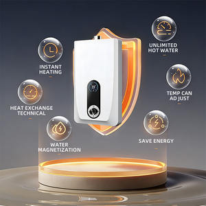 省エネ5500W IPX4 タッチコントロール タンクレス 瞬間電気温水器 (入浴用) - Product Image 4