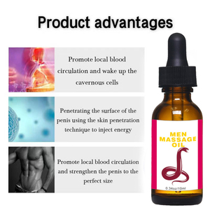 El Mejor Aceite de Masaje para Pene con Ácido Hialurónico y Perlas, Estimulación para Adultos, Aroma Dulce, para Fortalecer la Zona Íntima Masculina - Product Image 5