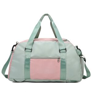 Sac de sport multifonctionnel durable, grande capacité, sac de sport à bandoulière, sac de sport imperméable, sac de sport avec compartiment à chaussures - Product Image 1