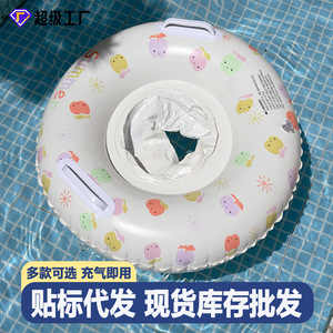 TANYOZHE Anillo de natación para bebés con diseño de manzana, asiento grueso para niños de 1 a 5 años, uso en piscina - Product Image 5
