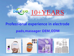 Custom EMG Negative Electrosurgical Foil Gel Patch with Button Self Adhesive Snap ECG Ems Device Conductive Replacement Gel Pad - Product Image 6