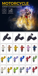 Nosel Injektor Performa Tinggi DEFUS 140cc 160cc 10 Lubang untuk YZF R125 Fz150 Nosel Injektor Bahan Bakar Sepeda Motor - Product Image 4