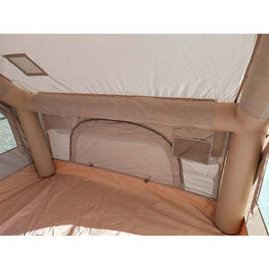 Tienda de Campaña Inflable de 6.3 Metros Cuadrados, Tela Oxford 300D, Portátil e Impermeable, con Columna de Aire Integrada para Acampar al Aire Libre - Product Image 4