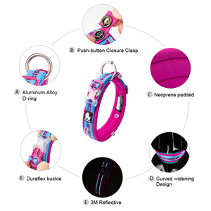 Truelove Großhandel Verstellbare Leichte Haustier-Katzenhalsbänder in Großmengen Recyceltes Nylon Luxuriöses Hochwertiges Weiches Hundehalsband mit Anhängern - Product Image 2