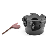 Fraise à indexage TRS 4R/5R/6R pour outils de fraisage CNC à rayon d'angle, compatible avec les plaquettes RDMT0802/RDMT10T3/RDMT1204