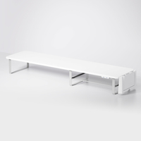 Support pour moniteur de jeu de bureau à double écran NOUVEAU Métal Bois Extension Vertical Support pour ordinateur portable Bureaux d'ordinateur