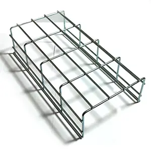 Under desk cable management tray galvanized wire mesh tray cable brackets