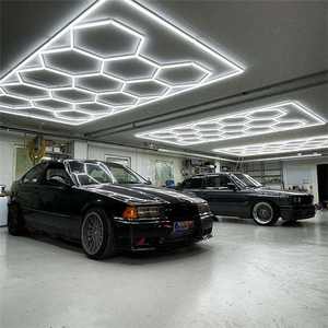 Lampade a LED Esagonali Personalizzate per Soggiorno e Ufficio, Consegna Rapida, Illuminazione da Lavoro - Product Image 6