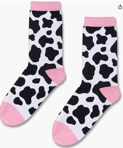 Calcetines <span class=keywords><strong>de</strong></span> algodón con dibujos <span class=keywords><strong>de</strong></span> vaca, jacquard, diseño único Suave, elástico, cómodo y <span class=keywords><strong>saludable</strong></span> - Product Image 2
