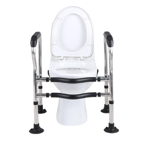 Elevador de Inodoro Daidongxiang con Ventosa Grande Antideslizante de Acero Inoxidable, Capacidad de Peso de 200 kg, Equipo de Seguridad para Baño - Product Image 2
