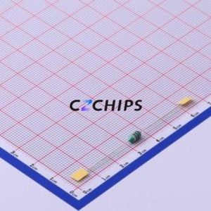 YAL0307-102K ตัวเหนี่ยวนำแบบวงแหวนสี / ตัวเหนี่ยวนำแบบ Through-Hole (THT), ขนาด D3xL8 มม. 1mH 10% 60mA 30โอห์ม - Product Image 2