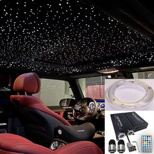 알루미늄 바디 APP 원격 제어 듀얼 컨트롤 자동차 스타 스카이 탑 광학 램프 16W 깜박이는 자동차 LED 광섬유 램프 - Product Image 2