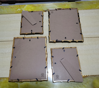 Cadres photo en bambou et en bois, cadres de table en bois, cadres sur mesure