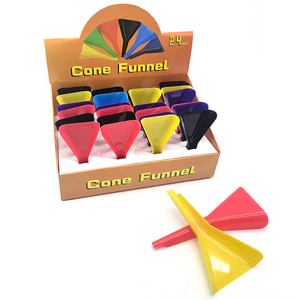 Mini Household Plastic Pre Rolled Cone Loader Funnel Filler Small-Caliber Creative Herb Kitchen Cone Funnel Smoking Accessories
