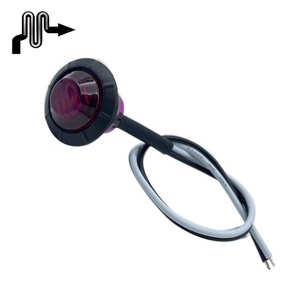 3/4 ''ambre rond <span class=keywords><strong>LED</strong></span> balle feux de position avant arrière côté <span class=keywords><strong>LED</strong></span> feux de position <span class=keywords><strong>pour</strong></span> <span class=keywords><strong>camion</strong></span> voiture Van pick-up bateau Macon - Product Image 6